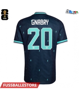 Günstige Deutschland Serge Gnabry #20 Auswärtstrikot WM 2026 Kurzarm